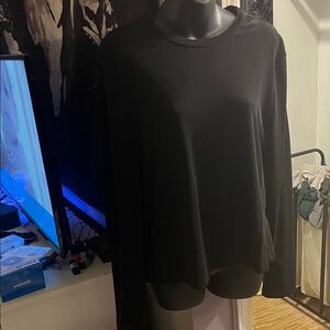 SHEIN Classic Black Long Sleeve Tee